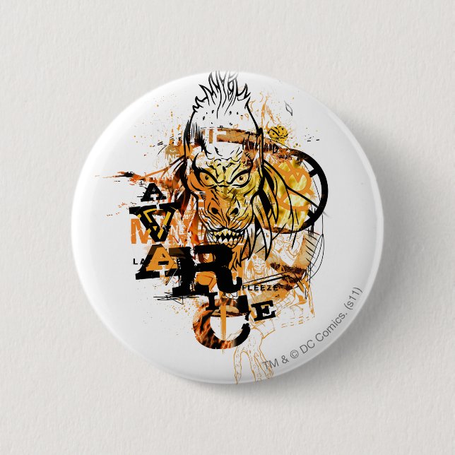 Larfleeze - Agent Orange 11 Button (Front)