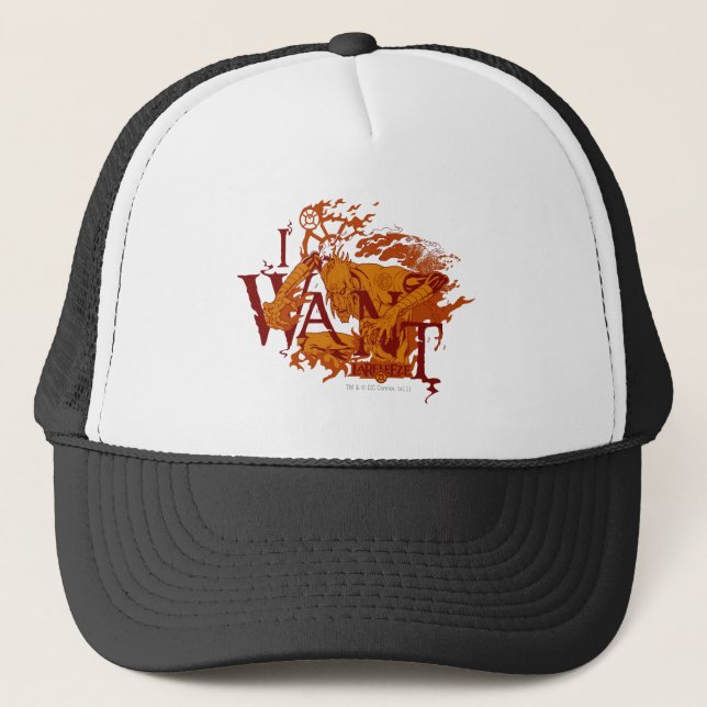 Larfleeze - Agent Orange 12 Trucker Hat (Front)