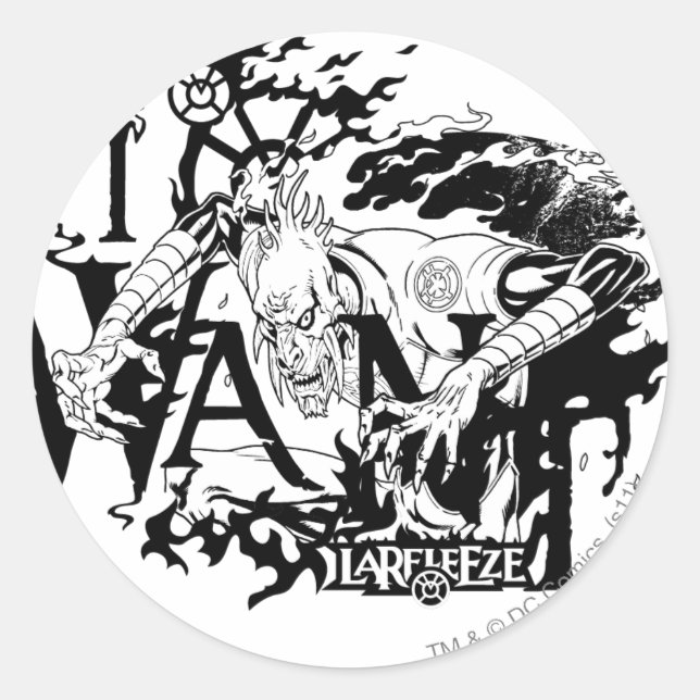 Larfleeze - Agent Orange 13 Classic Round Sticker (Front)