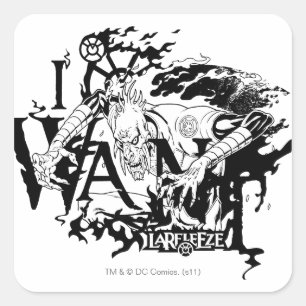 Larfleeze - Agent Orange 13 Square Sticker