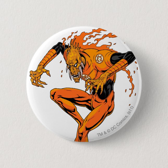 Larfleeze - Agent Orange 1 Pinback Button (Front)
