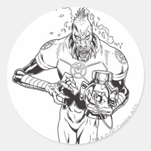 Larfleeze - Agent Orange 6 Classic Round Sticker