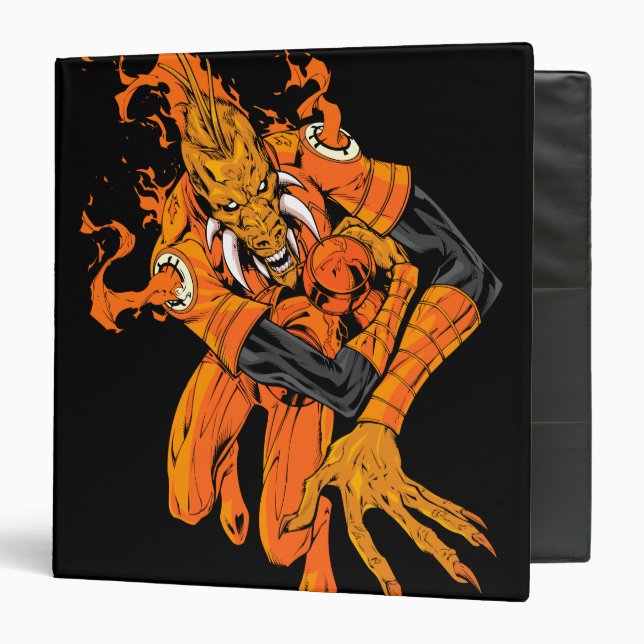 Larfleeze - Agent Orange 7 3 Ring Binder (Front/Inside)