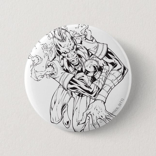 Larfleeze - Agent Orange 9 Button (Front)