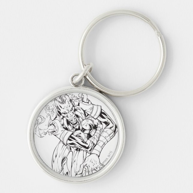 Larfleeze - Agent Orange 9 Keychain (Front)