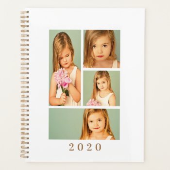 Large 2020 Custom Photo Planner Journal Diary by Pip_Gerard at Zazzle