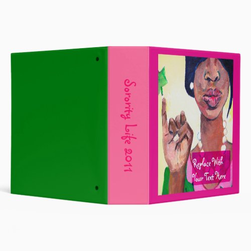 Large 2 inch Real Pretty Binder