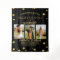 Large 3 Photos Graduation Party BlackGold Backdrop