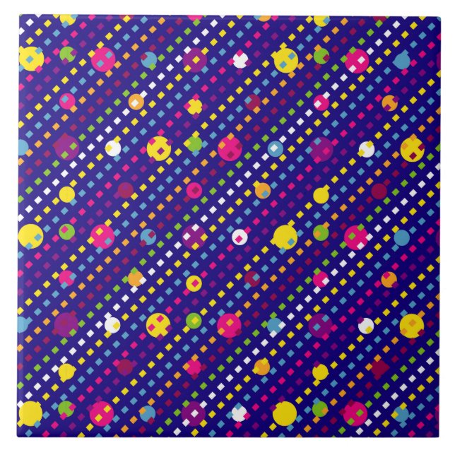 Large (6" X 6") Ceramic Tile (Front)