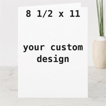 Large 8 X 11 Greeting Cards by CREATIVEHOLIDAY at Zazzle