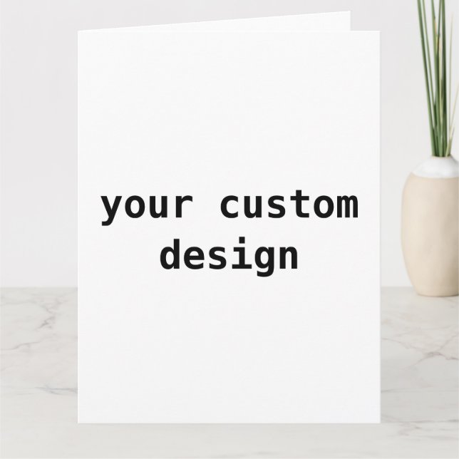 large 8 x 11 greeting cards (Front)