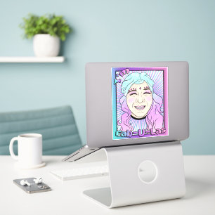Large 8" x 8" Custom-Cut Vinyl Sticker