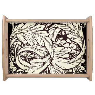 Large Acanthus Leaf  Serving Tray