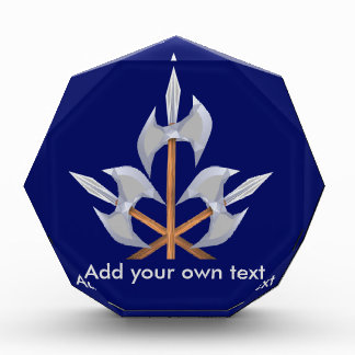 Large Acrylic Octagon Award