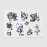 Large Alice in Wonderland Classic decoupage craft Tissue Paper