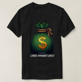 LARGE AMOUNTS STREETWEAR GRAPHIC TSHIRT