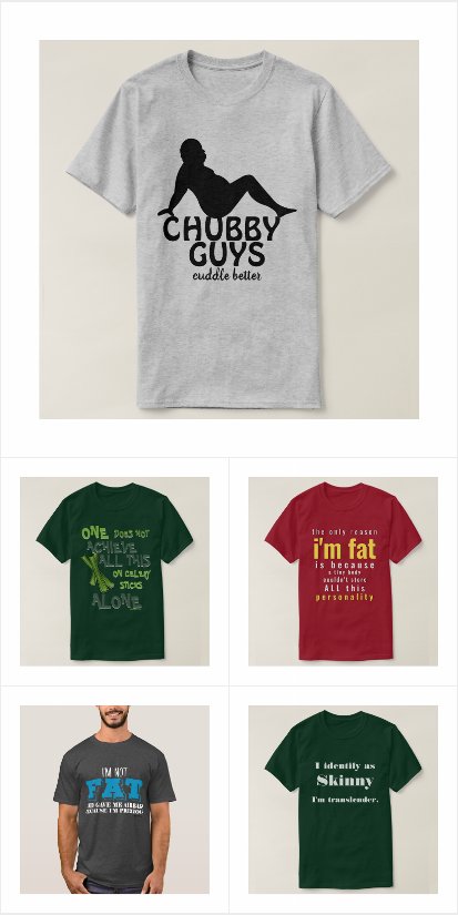 Large and IN Charge Big Guy Shirts 