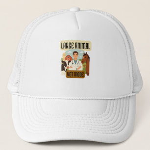 Large Animal Veterinarian – Farm Vet Mode Design Trucker Hat