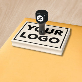 Large Any Shape Business Logo Rubber Stamp