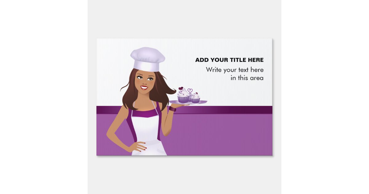 Baker Sign Large Baker Yard Sign | Zazzle