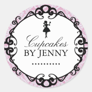 Large Bakery Packaging Stickers