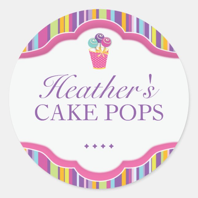 Large Bakery Packaging Stickers (Front)