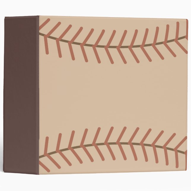 Large Baseball Binder Gift (Front/Spine)