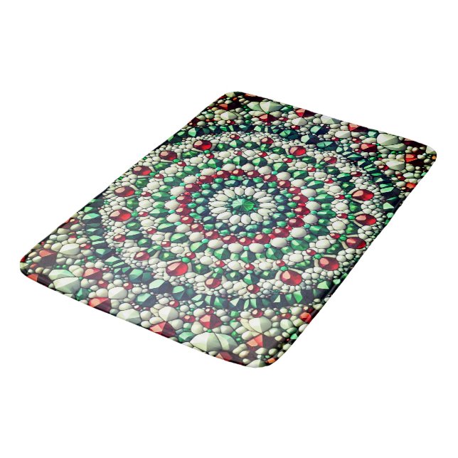 Large bath mat with Italian Colors (Angled)