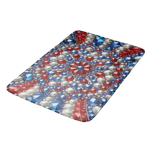 Large bath mat with Netherlands Colors (Angled)