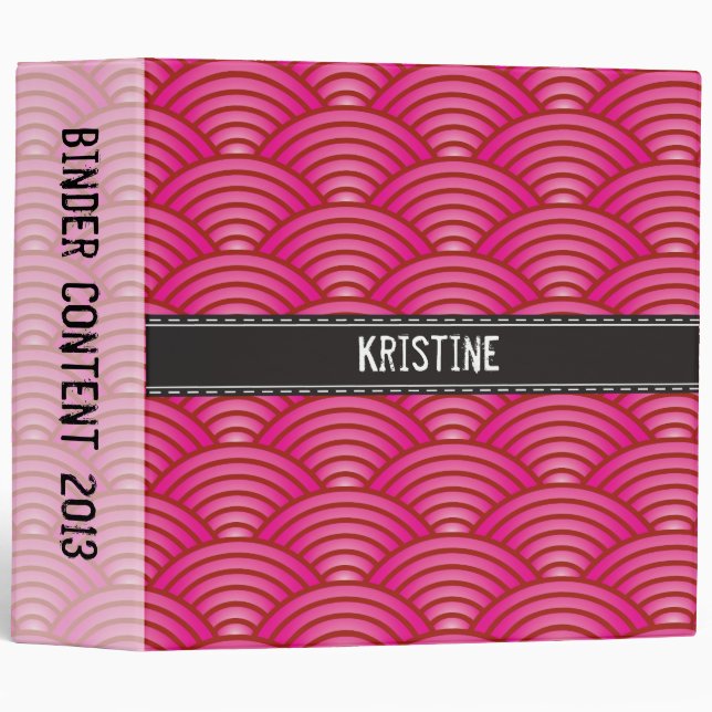 large binder (Front/Spine)