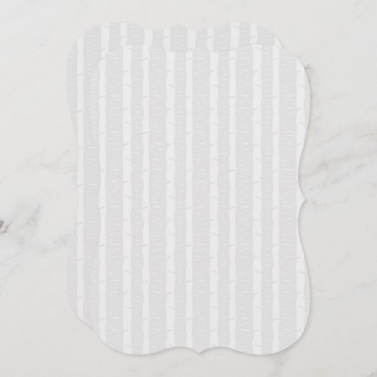 Large Birch Bark Trees (Front/Back)