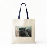 Large Black Panther  Small Tote Bag