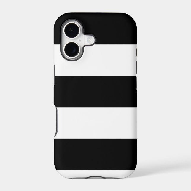 large black stripes iphone case (Back)