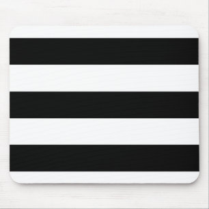 large black stripes mouse pad
