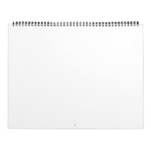 large blank calendar 2026