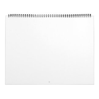 large blank calendar 2026