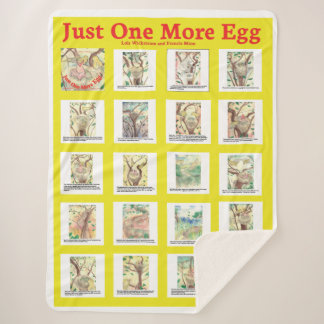 Large Blanket Just One More Egg