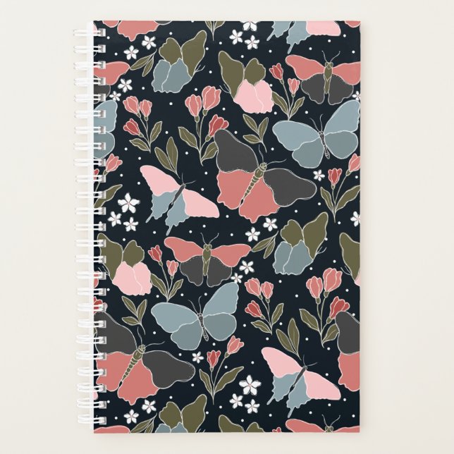 Large blue butterfly planner (Front)