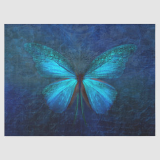Large Blue Butterfly Tissue Paper