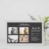 Large Brochure for Photography Business (Standing Front)