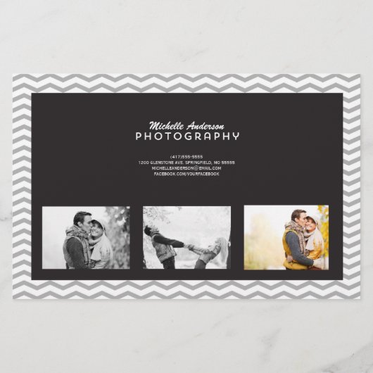 Large Brochure for Photography Business (Back)