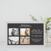 Large Brochure for Photography Business (Standing Front)