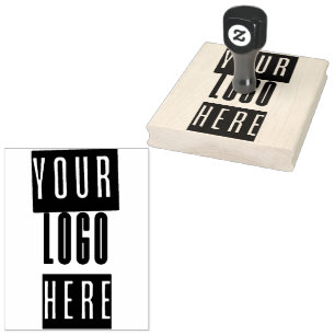 Large Business Logo Custom XL Rubber Stamp