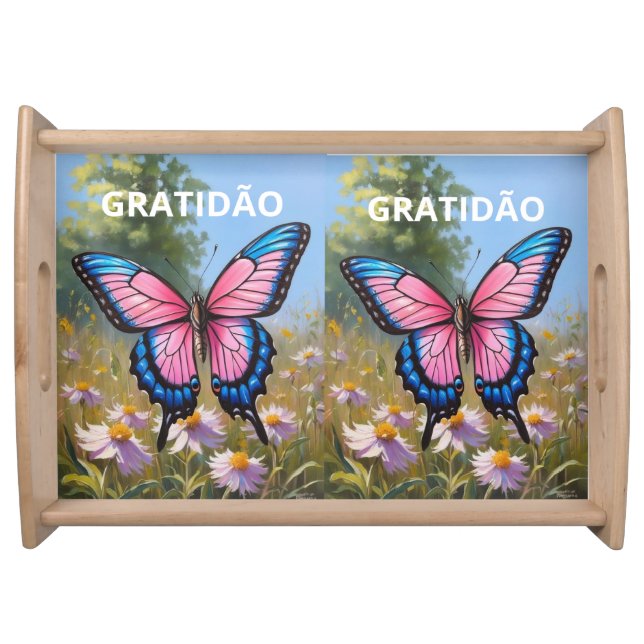 Large Butterfly Tray (Front)
