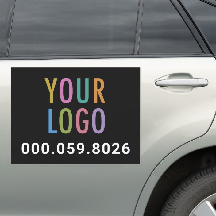 Large Car Custom Logo Business Advertising