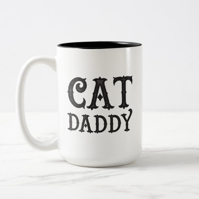 Large Cat Daddy Mug (Left)