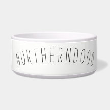 Large Ceramic Dog Bowl