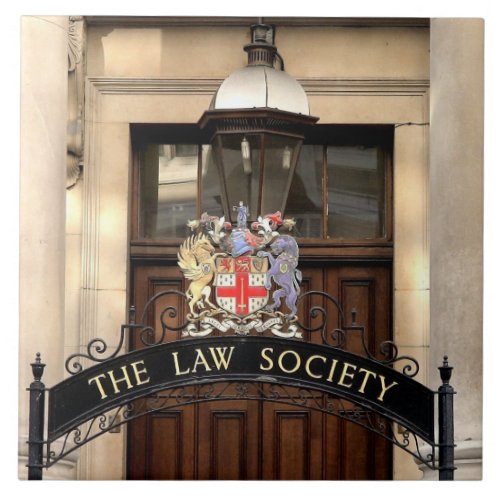 Large Ceramic Tile My Photo The Law Society London