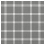 large charcoal, gray, &amp; white buffalo check plaid fabric