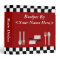 Large Checkerboard Personalized Recipe Binder